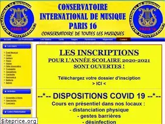 conservatoireparis16.com