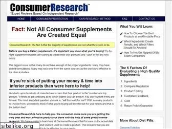 consumeresearch.org