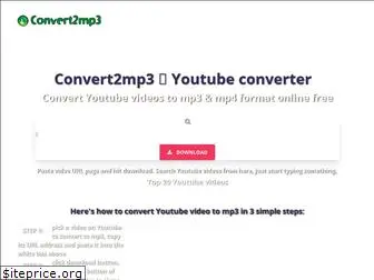 Top 10 Similar websites like convert2mp3.pw and alternatives