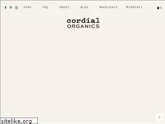 cordialorganics.com