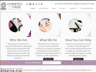 cosmeticsforacause.org