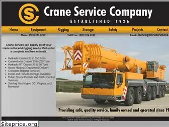 craneserviceco.com