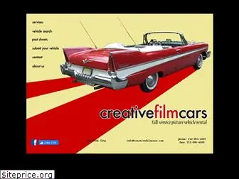 creativefilmcars.com