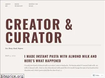 creatorandcurator.wordpress.com