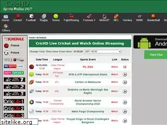 Top 57 Similar web sites like crichd.to and alternatives