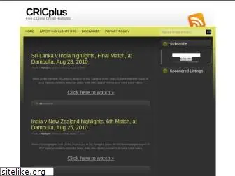 cricplus.blogspot.com