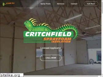 critchfieldsprayfoam.com