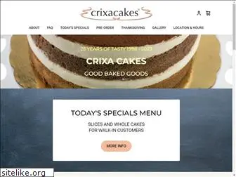 crixacakes.com