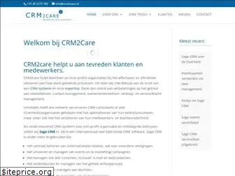 www.crm2care.nl