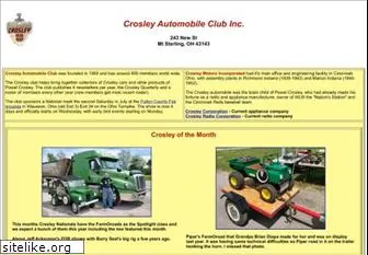 crosleyautoclub.com