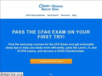 crushthefinancialanalystexam.com