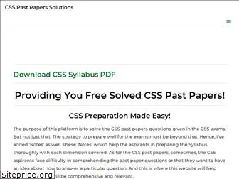 csspastpapers.com.pk