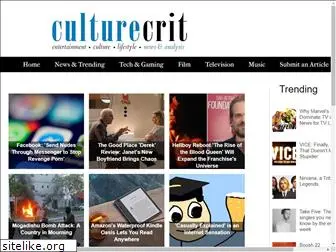 culturecrit.com