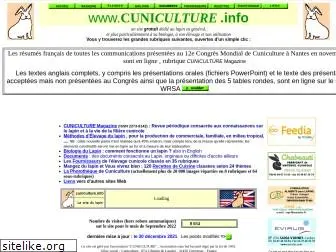 cuniculture.info