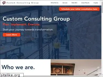 customconsultinggroup.com