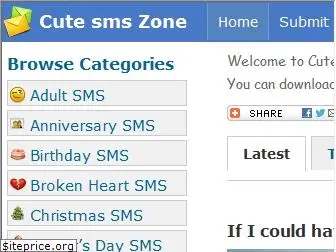 cutesmszone.com