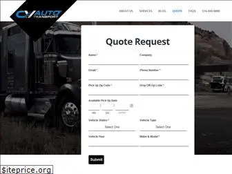 cvautotransport.com