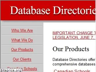 databasedirectory.com