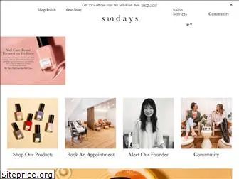 dearsundays.com