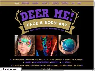 deermefaceandbodyart.com