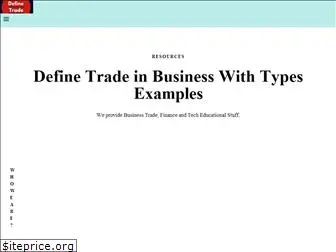 definetrade.com