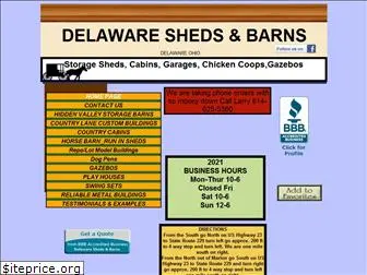 delawareshedsandbarns.com