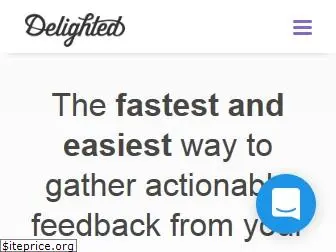 delightedapp.com