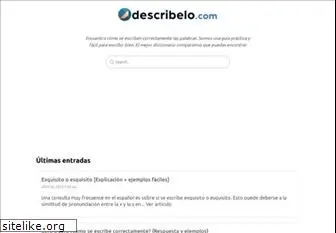 describelo.com