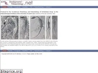 developmental-palaeontology.net