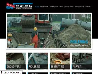 dewilde-wegenbouw.nl