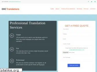 dhctranslations.com