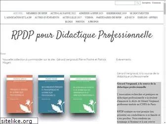didactiqueprofessionnelle.org