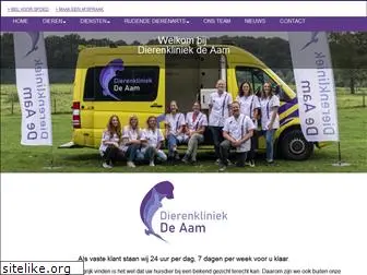 dierenkliniekdeaam.nl