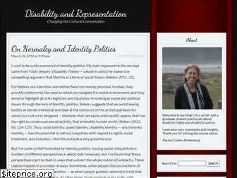 disabilityandrepresentation.com