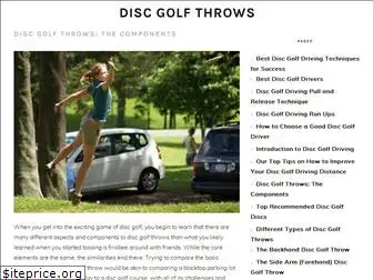 discgolfthrows.com