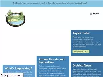 districtoftaylor.com