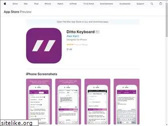 dittokeyboard.com