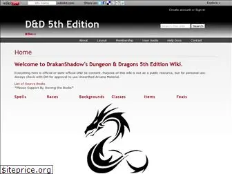 dnd5ed.wikidot.com