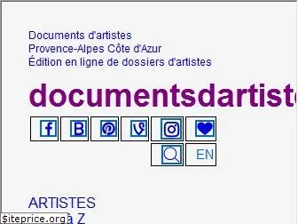 documentsdartistes.org