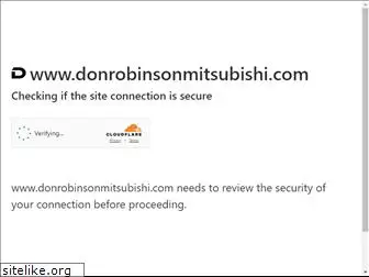 donrobinsonmitsubishi.com