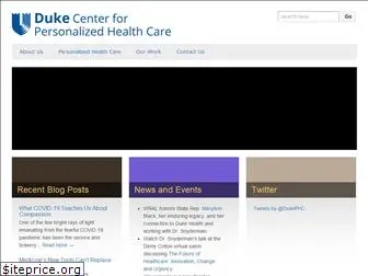 dukepersonalizedhealth.org