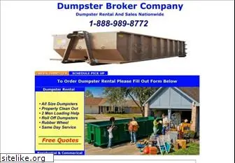 dumpsterbroker.com