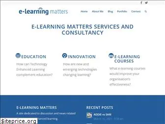 www.e-learningmatters.com