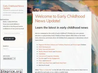 earlychildhoodnewsupdate.com