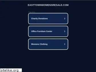 easttownwomensresale.com