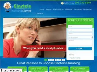 einsteinplumbingdenver.com