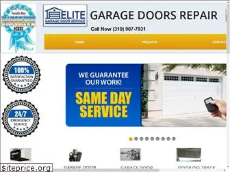 elitegaragedoorsrepair.com