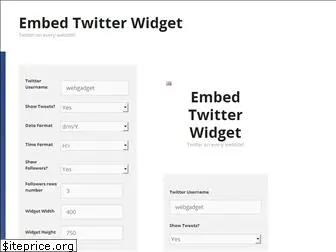 embedtwitterwidget.com