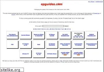 Top 76 Similar websites like epguides.com and alternatives
