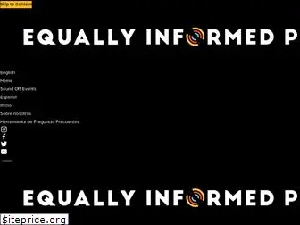 equallyinformed.com